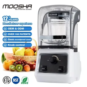 NSF Certified 1.5L 2L 1500W 2200W Multi Function Soundproof Kitchen Bar Commercial Blender