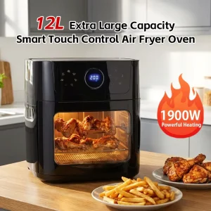 New Arrival Digital Air Fryer Oven Electric Healthy Kitchen Appliance Temperature Control Household Use 12L Capacity 80%