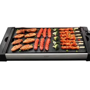 New Arrival Fashionable Electric Griddle Non-Stick Household Korean-Style Multi-Function Barbecue Pan 1800W
