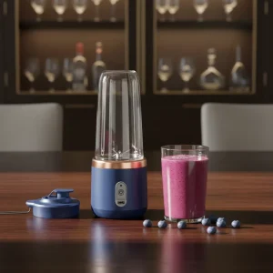 New Arrival OEM Portable Rechargeable Juicer Small Electric Juice Cup Multi Function Home Student Juicer With Battery Power Supply
