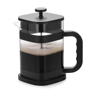 New Arrival Square Shaped Glass Coffee French Press Coffee Maker With Plunger Coffee French Press