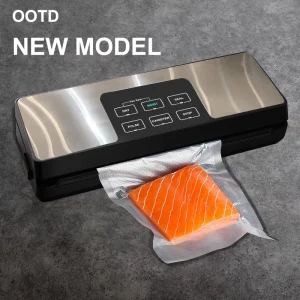 New Arrivals Vacuum Sealer Machine Food Vacuum Sealer with Powerful Suction Pump for Dry Moist Food Built in Cutter Bag Storage
