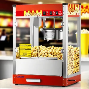 New Commercial Electric Red Popcorn Machine