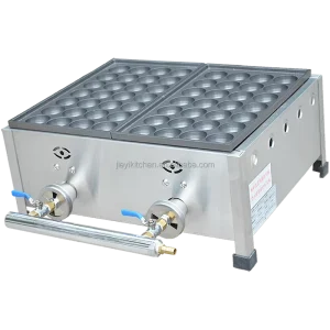 New Commercial Use Multifunction Takoyaki Maker Not stick Baking Cake Maker High Productivity Gas for Restaurant Snack Bar