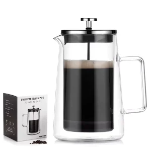 New Design 350ML Double Walled Customize Coffee French Press
