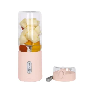 New Design 400ml USB Portable Juicer Blender 6 Stainless Steel Blades Self Cleaning Leak Proof Smoothies Juicing Ice Fruit