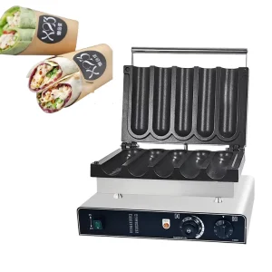 New Design 5 Grid Chicken Roll Machine Commercial Toaster Maker Stainless Steel Sandwich Making Machine