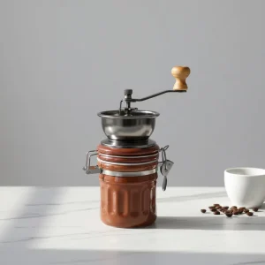 New Design Burr Coffee Grinder Commercial Chinese Manufacturer Small Manual Coffee Grinder