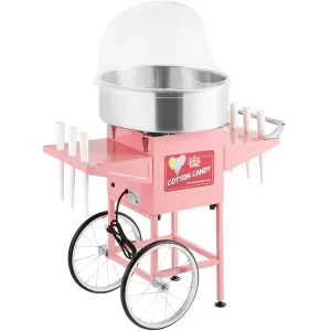 New Design Cotton Candy Floss Making Machine With Stainless Steel Bowl For Dental Floss Bubble