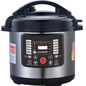 New Design Electronic Pressure Cooker Pressure Cooker 6L 8L Large Capacity Rice Cooker Stainless Steel Body