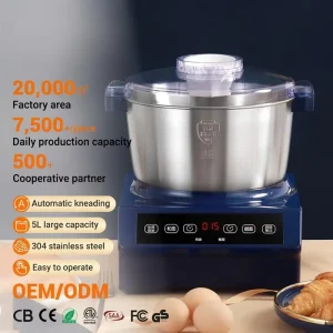 New Design Home Kitchen Baking Tool 5L 7L Electric Dough Kneading Machine Stand Pizza Dough Mixer