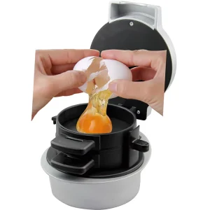 New Design Mini Electric Hamburger Patty Maker Automatic 3 in 1 Breakfast Burger Sandwich Bread Machine