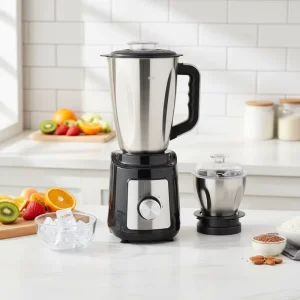 New Design Multi-functional Silent High-Power 3 in 1 Indian Blender Mixer with Pure Copper Motor for Household & Hotel Use
