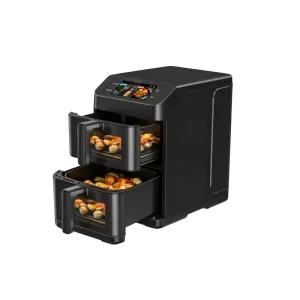 New Design Multifunctional Freidora De Aire Digital Double Air Fryer Oven Cooker 5L+5L Air Frayer for Kitchen
