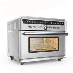 New Design Square Air Fryer Toast Oven 1800W Healthy Oil Free 25L Digital Control Household Use Multi-Function Electric