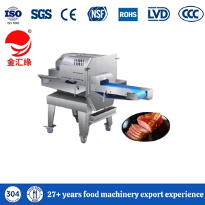 New Design Stainless Steel Cooked Meat Slicer for Beef Pork Bacon Steak Sausage Fruit and Vegetable Cutting Machine