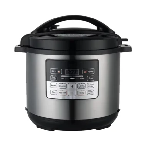 New Design Stainless Steel Programmable Pot 8L 10L 12L Commercial Electric Rice Pressure Cooker With Overheat Protection