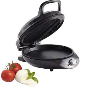 New Electric Pizza Maker 10″ 1400W Multi function Household Non Stick Mini Pizza Pan Pizza Making Machine