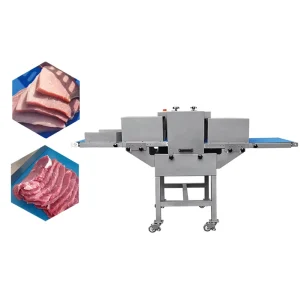 New Fully Automatic Electric Meat Slicer Grinder Machine 304 Stainless Steel High Capacity for Restaurant Use Shawarma