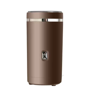 New Household Portable Small Coffee Grinder Stainless Steel Automatic Mini Electric Nuts Dry Spice Burr Bean Coffee Grinder