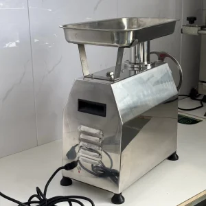 New Industrial Stainless Steel Commercial Meat Grinder Mincer Automatic Electric 320kg/h Capacity High Efficiency for