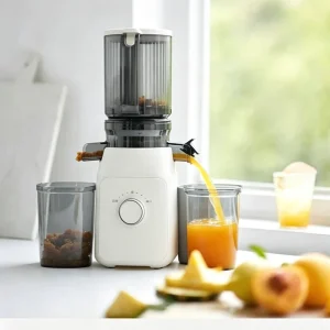 New Juicer Slow Juicer Machine Extractor Machine Blender Juicer with 6.3 inch Big Mouth