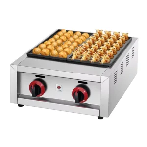 New LPG Takoyaki Machine Fish Ball Takoyaki Cooker for Restaurant Use Gas Type Takoyaki Pan for Sale