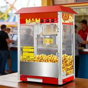 New Model High-Capacity Popcorn Machine with High Efficiency