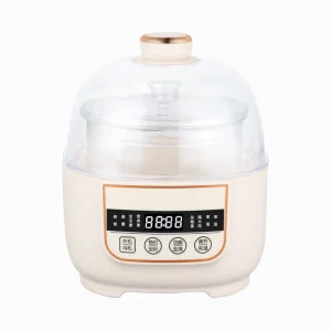 New Model Multi Electric Pot Small Capacity 1.2L 300W 220V Glass Inner Pot Kitchen Appliance Home Appliance