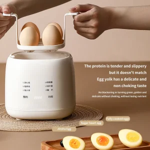 New Multifunctional Portable Electric Egg Cooker Automatic Shutdown Egg Boiler Pre Timed Breakfast Egg Cooker Steaming Egg Maker