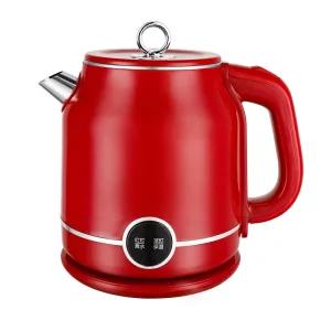 New Product 1.5L Red Stainless Steel Electric Kettle for Boiling Water Hotel Appliance