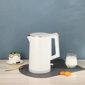 New Product Arrivals 2L 1500W White Electric Kettle for Boiling Water