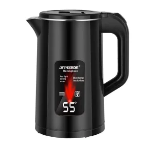 New Stainless Steel ABS Electric Kettle 1500 2000W Quick Heating All Day Insulated Anti Scald Large Capacity Automatic Power