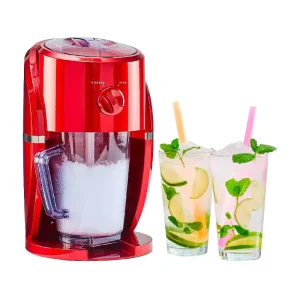 New Style Electric Mini Red Ice Shaver for Home Use with PP Material with Customized Color