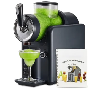No Ice Needed Professional Frozen Drink Maker Smoothie Margaritas Ice Cream Maker 1.8 L Capacity Slushy Machine for Home