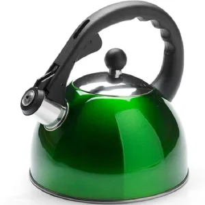 Non Electric 3L Metal Whistling Kettle Set with Cordless Design and Spout
