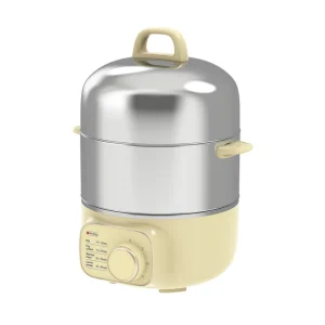 Non Stick Coating 304 Stainless Steel Electric Food Steamer Egg Boiler