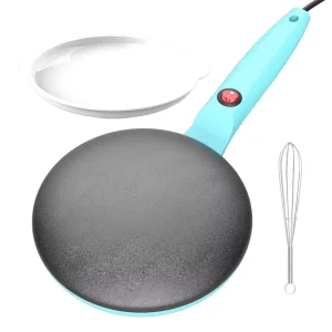 Non Stick Pancake Pan Coating 20cm Diameter Pancake Frying Pan Small Single sided Household Electric Automatic Pancake Machine