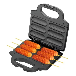 Non-Stick Pizza Pocket Maker 6 Slices Breakfast Cake Cop Muffin Waffle Cupcake Sausage Roll Maker Hotdog Waffle Maker