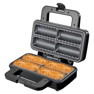 Non-Stick Pizza Pocket Maker Breakfast Cake Cop Muffin Mini Waffle Cupcake Sausage Roll Maker Hotdog Waffle Maker