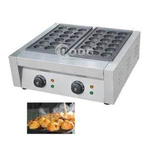 Non Stick Takoyaki Maker Commercial Octopus Balls Grill Chibi Maruko Machine Electric Takoyaki Pan