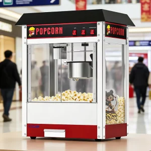 Non-fried Corn Kernel Popcorn Machine Electric Popcorn Maker Specifically Designed for Street Stalls