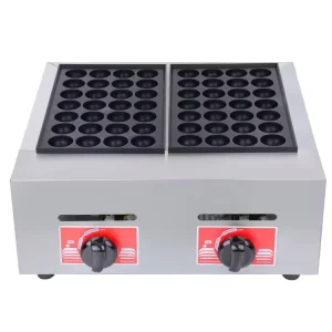Non stick Takoyaki Making Machine Commercial Stainless Steel Fishball Machine