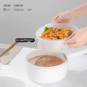 Nonstick Multifuction Electric Steam Hot Pot Cooking Egg Electric Cooking Pot