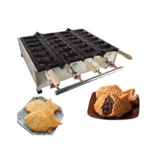 Nonstick Taiyaki Fish Waffle Maker Madeleine Making Commercial Fish Shape Waffle Maker Electric Taiyaki Maker
