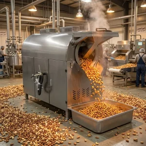 Nuts Roaster Machine Coffee Commercial Peanut Seed Nut Roasting Machine