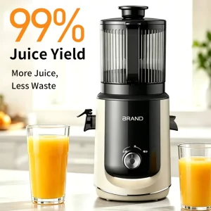 ODM OEM Design High Performance Juicer Low Noise Easy Clean Custom Logo Whole Fruit Feeding Extra High Yield Cold Press Juicer