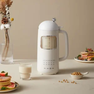 OEM 120W 1L Household Mini Anti scald Soybean Milk Maker Automatic Nut Machine