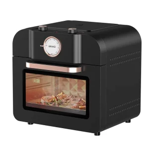 OEM 16L Manual Air Fryer with LCD Display Oil-Free Household Cooker with Observation Window Heater Option