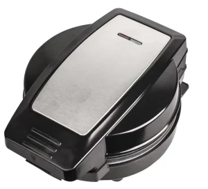 OEM 1800W Electric Snack Maker Stainless Steel Non Detachable Plate Non Stick Coating Waffle Sandwich Maker for Household Use